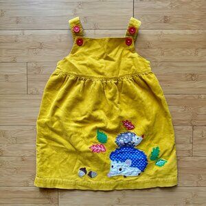 HTF Baby Boden Hedgehog Pinnie - 2-3years